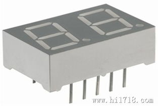 廠家生產家用電器顯示屏數碼管 數碼彩屏 兩位高亮led數碼管